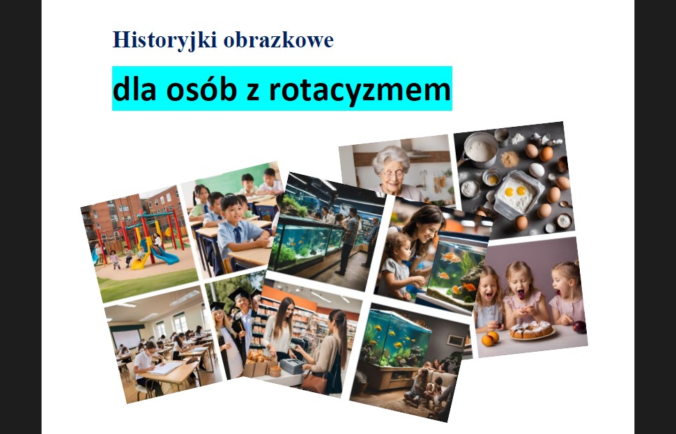 Historyjki obrazkowe do terapii rotacyzmu